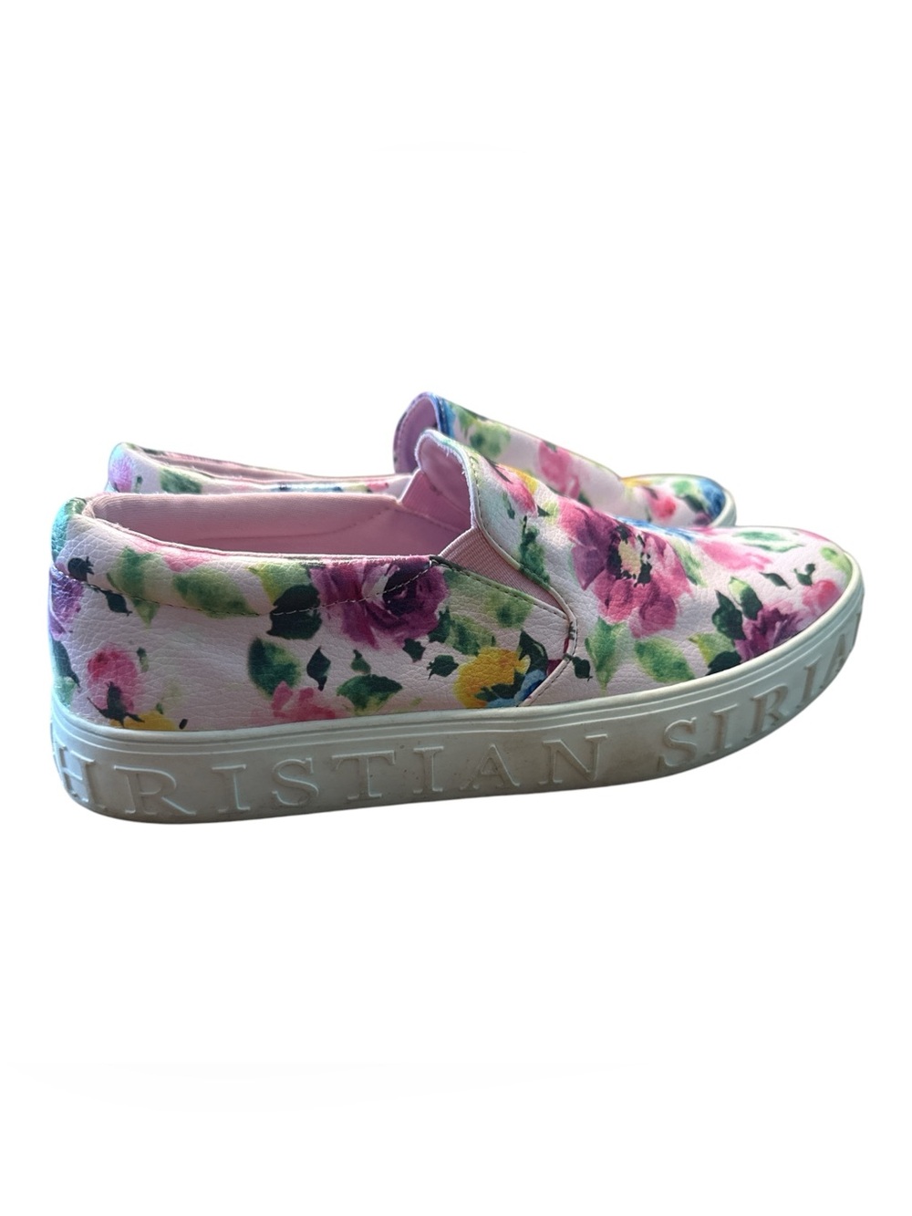 Christian Siriano "Bunnie" Floral Slip-On Sneakers